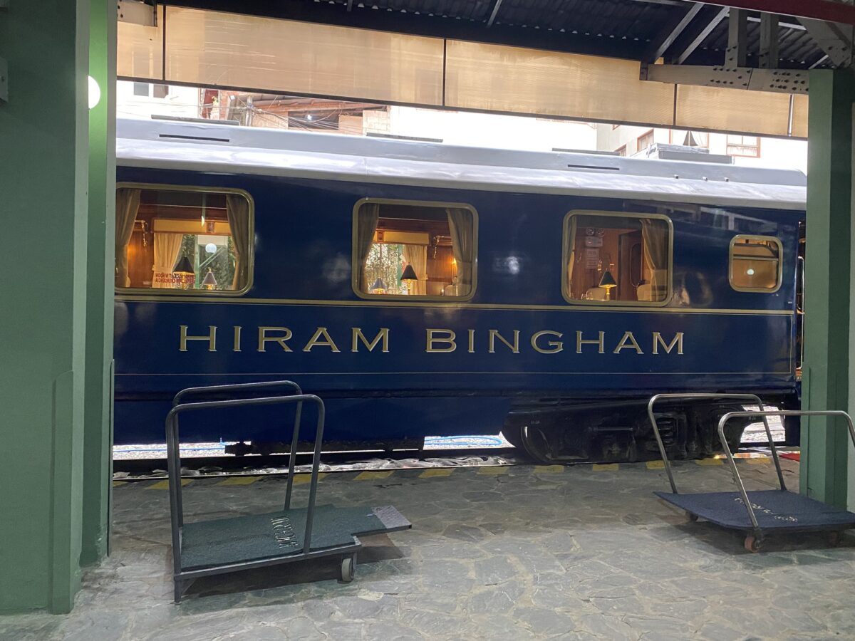 PERURAIL 祕魯鐵道 最高級體驗式列車Hiram Bingham